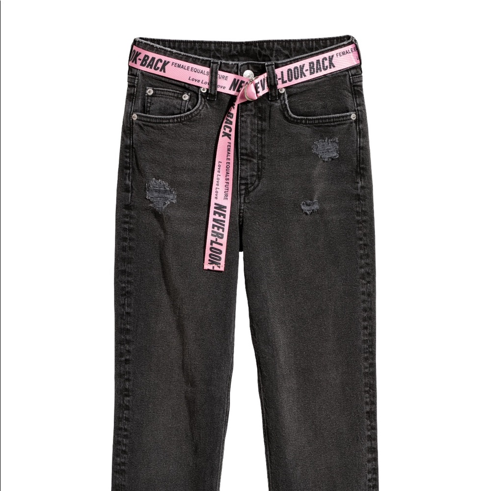 Black boyfriend jeans size 12/42